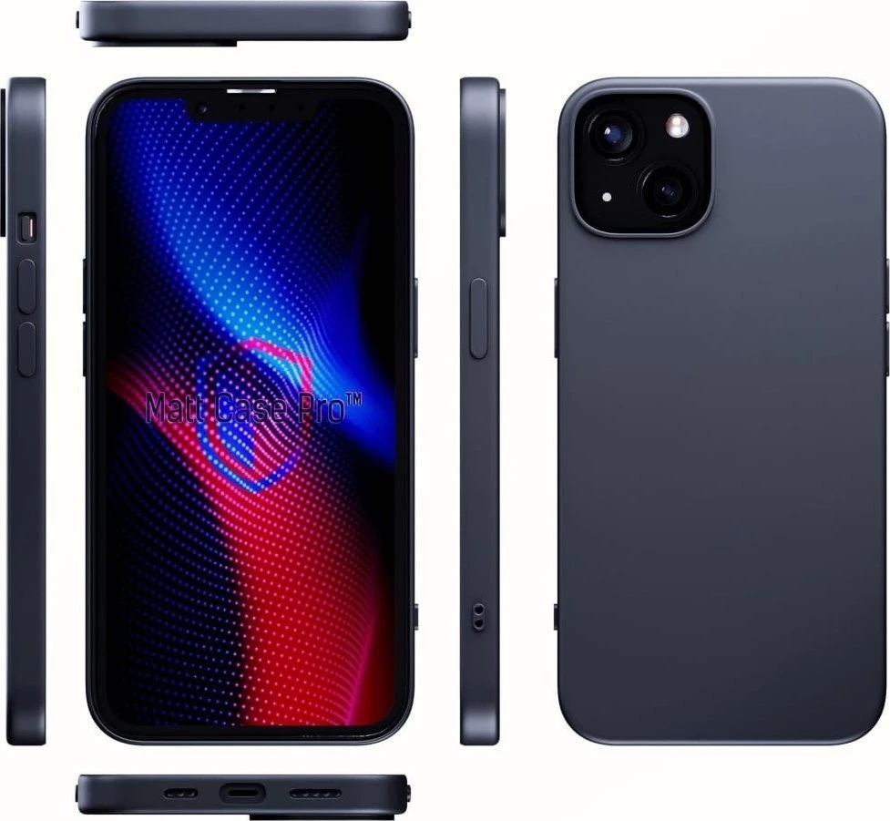 Dėklas 3MK Matt Case Pro, skirtas iPhone 13
