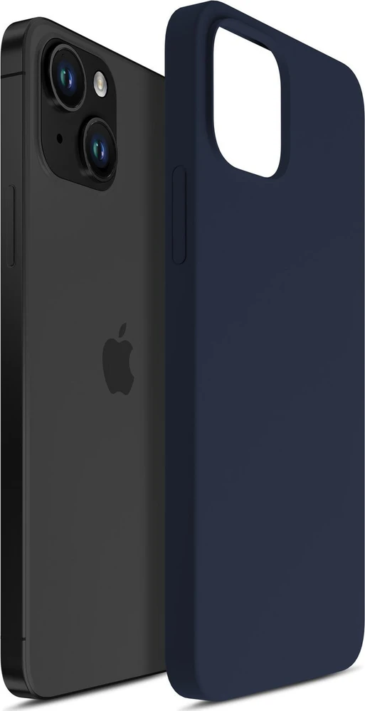 Nezatříděno 3Mk Protection 3mk Silikoninis dėklas for iPhone 15 Plus - Navy Mėlyna