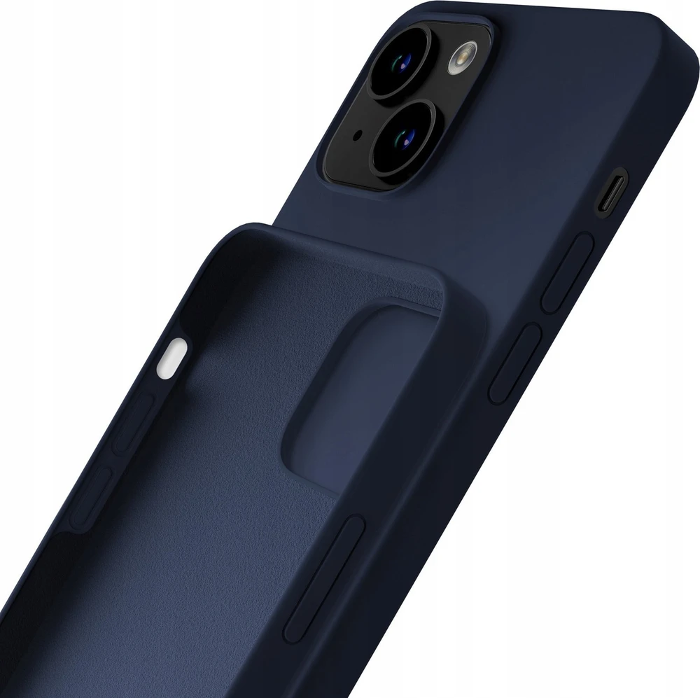 3Mk Protection 3mk Silikoninis dėklas for iPhone 15 Plus - Navy Mėlyna