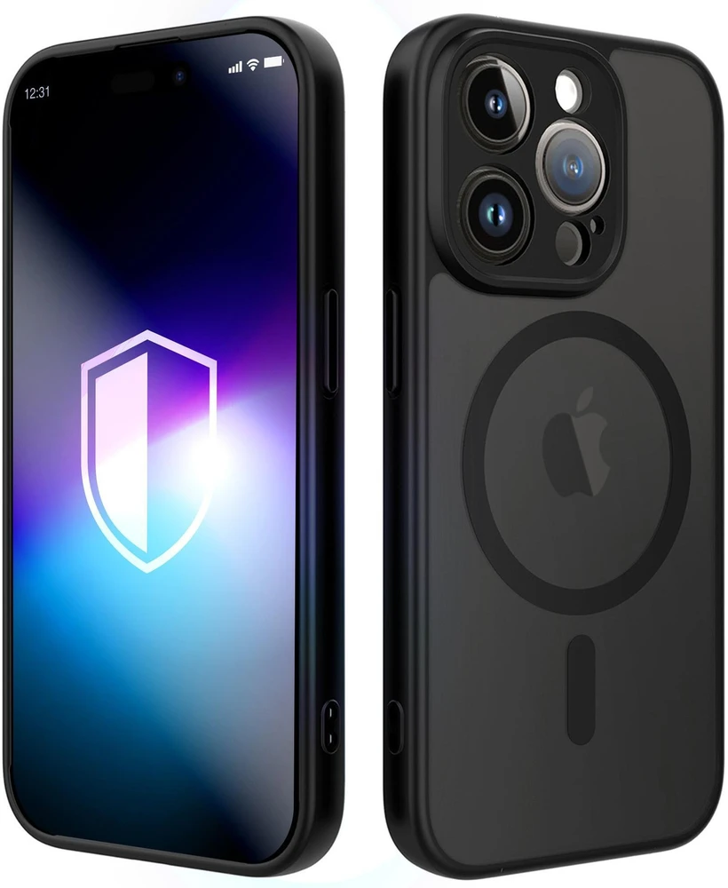 3Mk Protection 3mk Misty MagCase dėklas iPhone 15 Pro telefonui – juodas