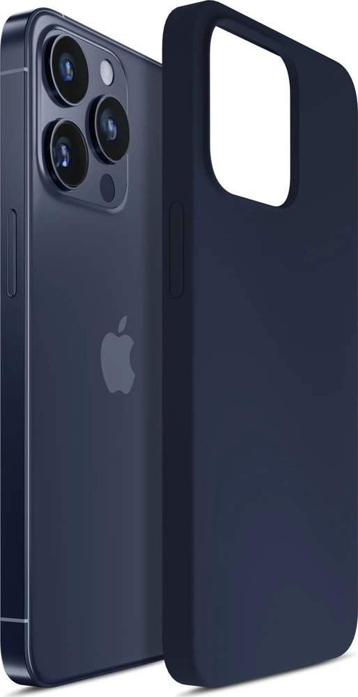 3Mk Protection 3mk Silikoninis dėklas for iPhone 15 Pro Max - Navy Mėlyna