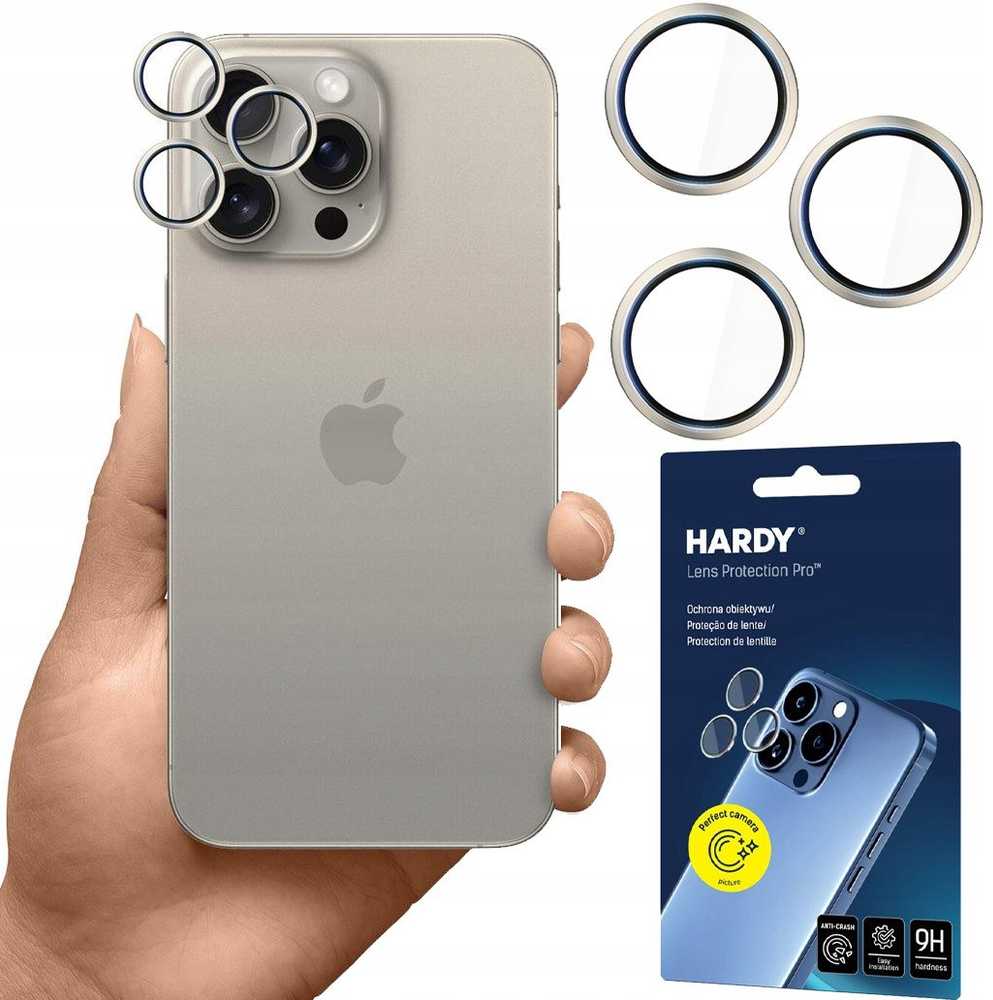 3mk HARDY Lens Protection Pro – Apple iPhone 15 Pro Max