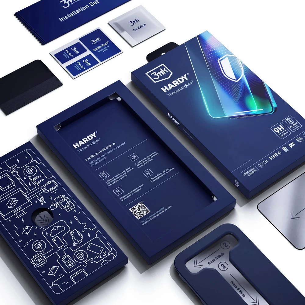 Apple iPhone 15 Pro Max – 3mk atsparus grūdintas stiklas