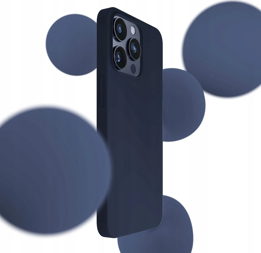 3Mk Protection 3mk Silikoninis dėklas for iPhone 15 Pro Max - Navy Mėlyna