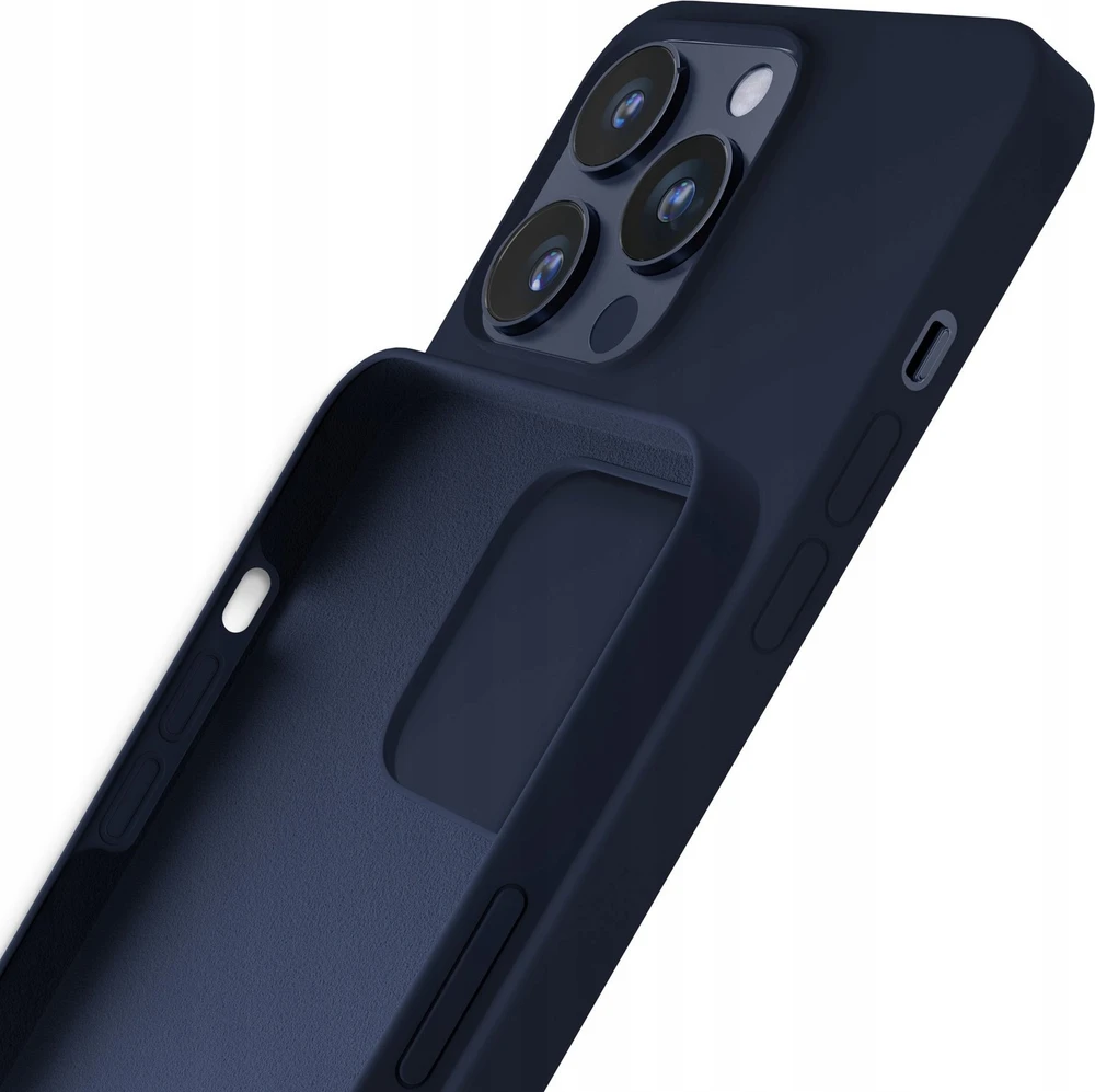 3Mk Protection 3mk Silikoninis dėklas for iPhone 15 Pro Max - Navy Mėlyna