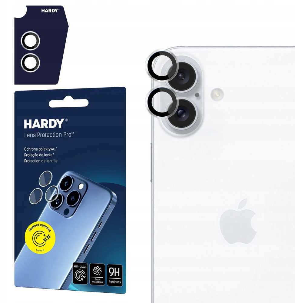 3mk Hardy Lens Protection Pro Kameros apsauga Apple iPhone 16 / 16 Plus