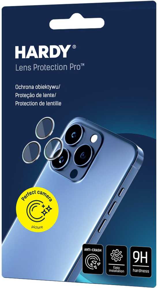 3mk Hardy Lens Protection Pro Kameros apsauga su titano rėmeliu Apple iPhone 16 Pro / 16 Pro Max