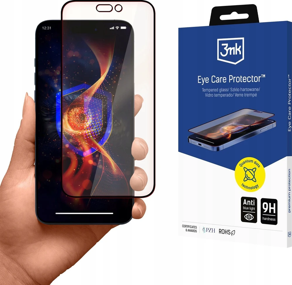 3MK EyeCare apsauginis dėklas Apple iPhone 16 Pro 6.3" telefonui