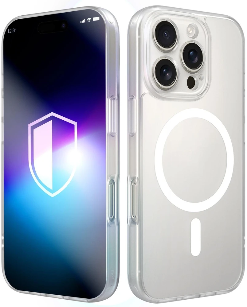 3Mk Protection 3mk Misty MagCase dėklas, skirtas iPhone 16 Pro Max – Baltas