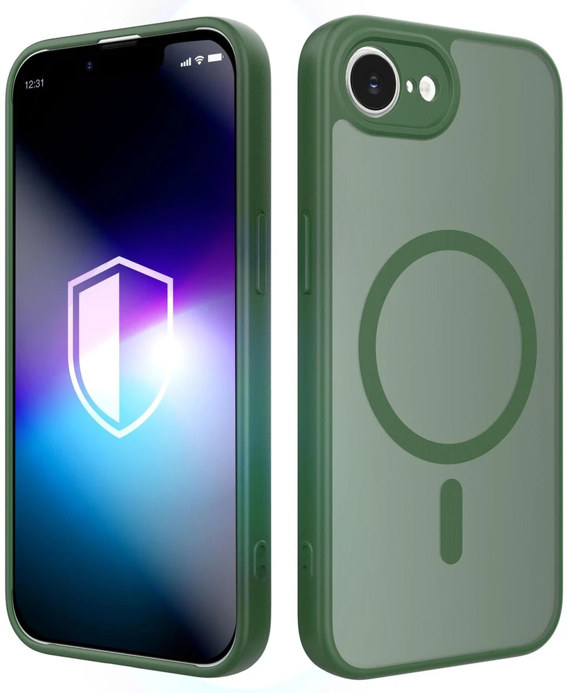 Nezatříděno Žalias 3mk Misty MagCase dėklas iPhone 16E / 17E telefonui