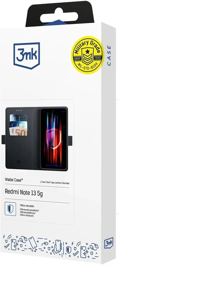 3Mk Protection 3mk piniginė dėklas iPhone 16e - Juodas