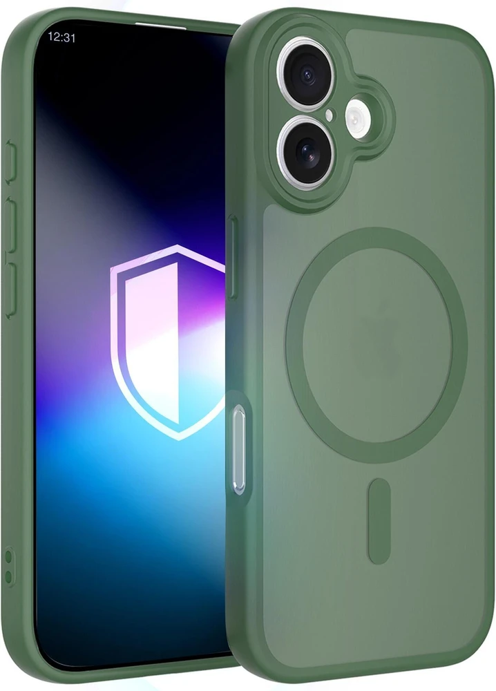 3Mk Protection 3mk Misty MagCase dėklas telefonui iPhone 17 – žalias