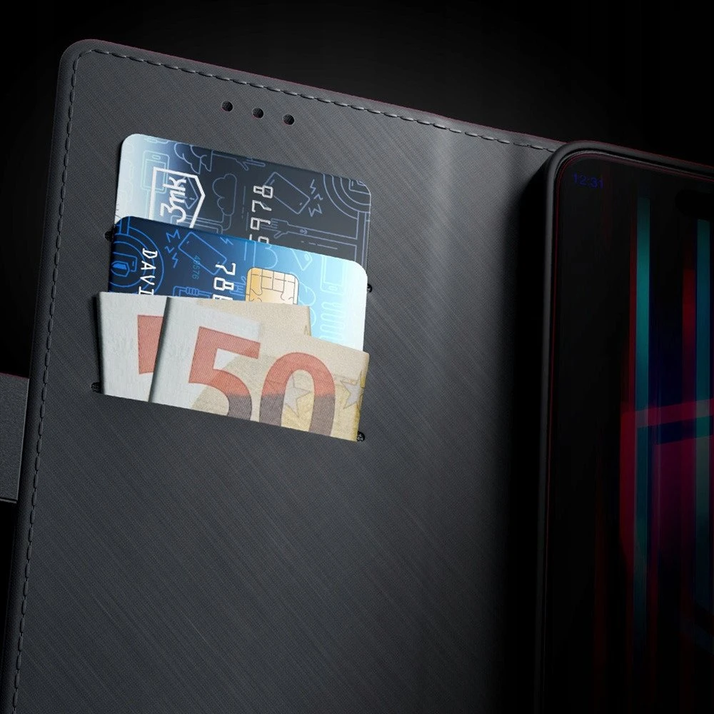 Dėklas 3mk Wallet Case Apple iPhone Air juodas