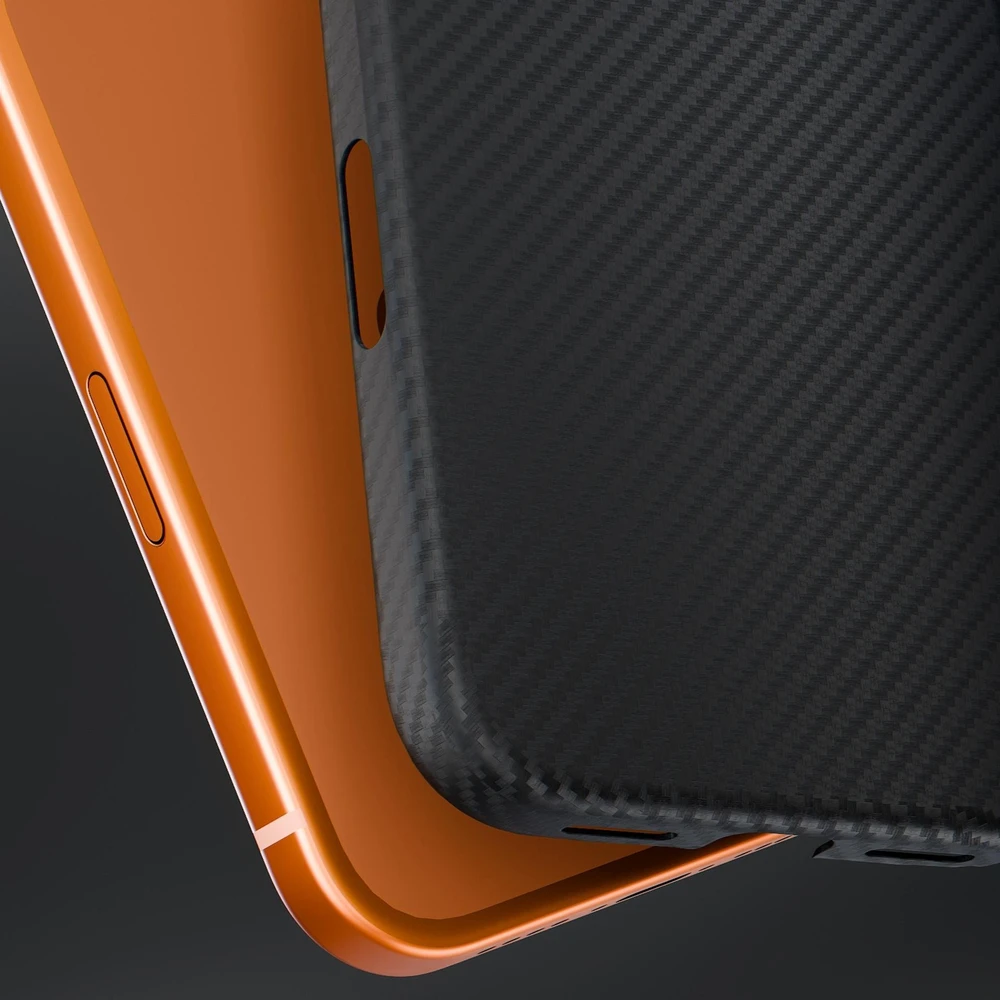 Dėklas 3mk Hardy Aramid MagCase do Apple iPhone 17 Pro/ 18 Pro juoda