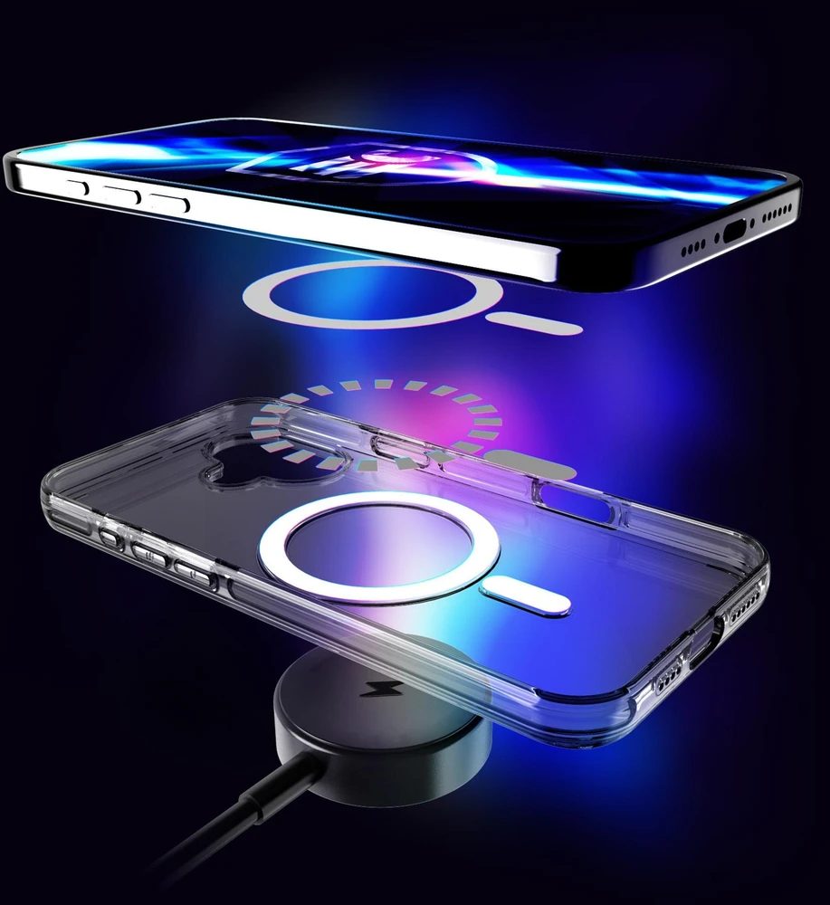 Dėklas 3mk EverClear MagCase for Apple iPhone 17 Air - transparent