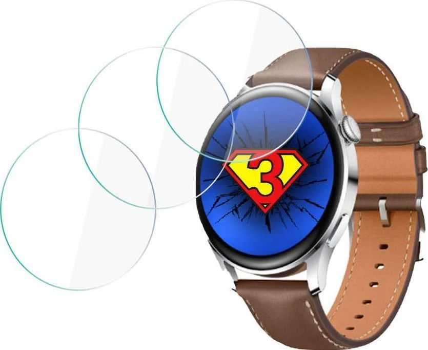 3MK FOLIA ARC HUAWEI WATCH 3 PILNAS EKRANAS
