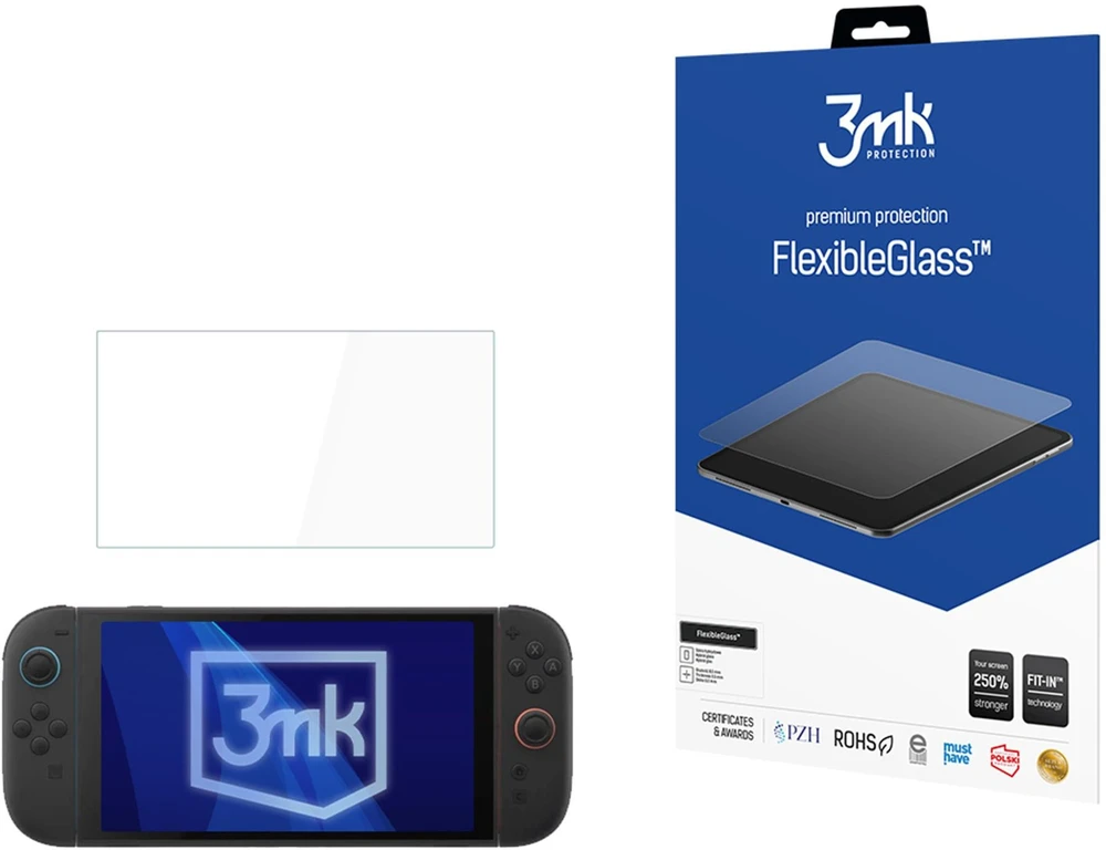 3MK apsauga Nintendo Switch 2 - iki 11" 3MK FlexibleGlass