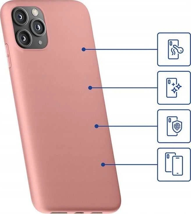 3Mk Protection 3mk matinis dėklas, skirtas iPhone 7 / 8 / SE 2020 / SE 2022 – rožinis