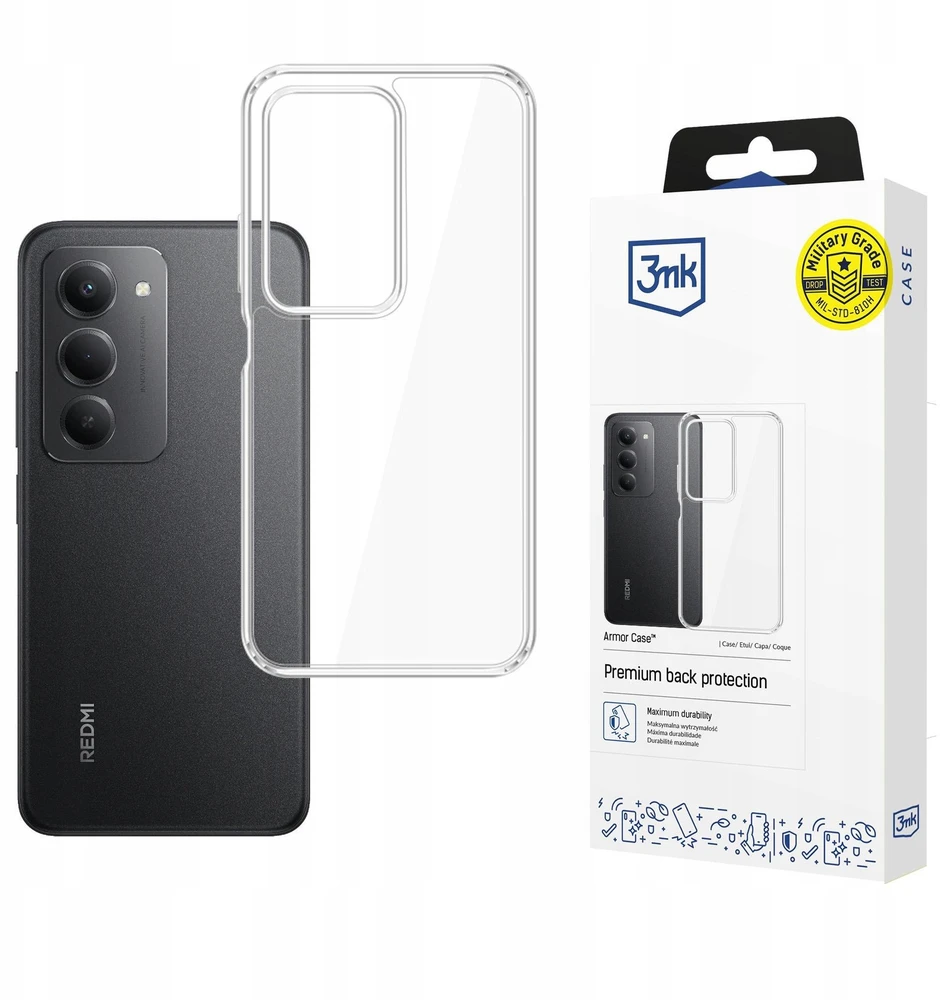 3Mk apsauga „Redmi 15 4G/ 15 5G“ – 3mk šarvuotas dėklas