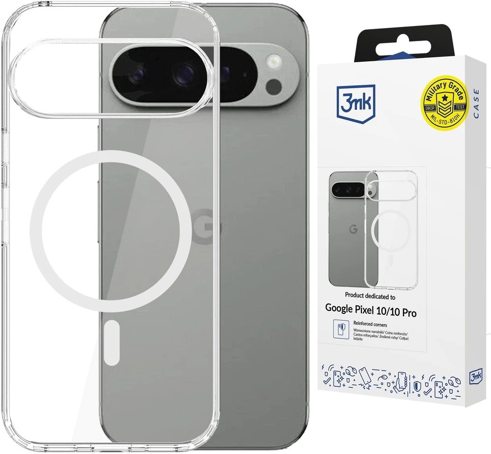 Dėklas 3Mk apsauga „Google Pixel 10“ / „Google Pixel 10 Pro“ – 3mk „Armor MagCase“