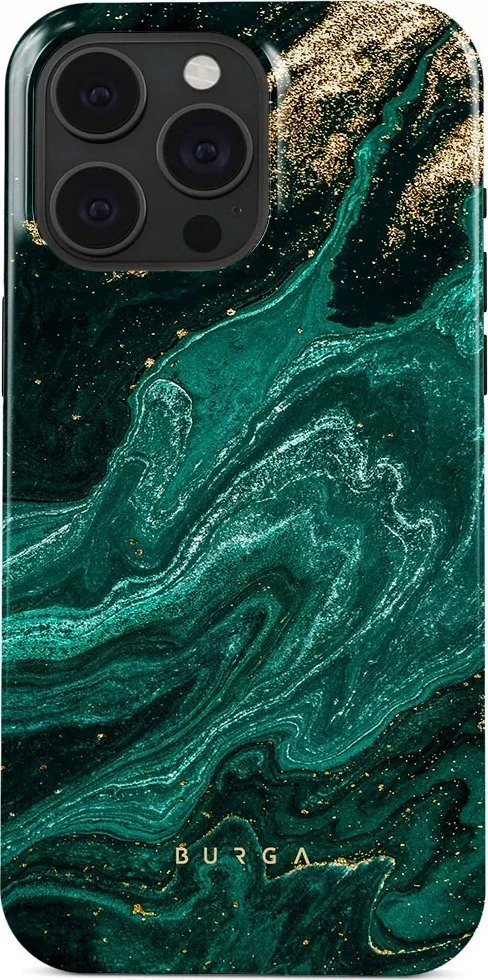 „Burga Emerald Pool“ tvirtas „Magsafe“ dėklas, skirtas „iPhone 15 Pro“
