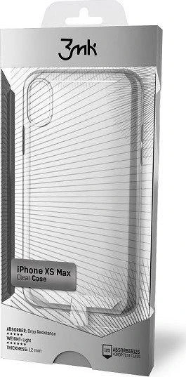 Dėklas 3MK skaidraus dėklo galinis dangtelis, Apple, iPhone 7 Plus/8 Plus, TPU, skaidrus