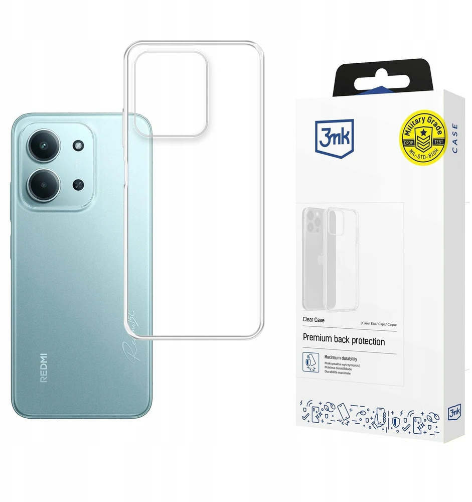 3Mk apsauga Redmi 15C 4G / Poco C85 4G - 3mk skaidrus dėklas