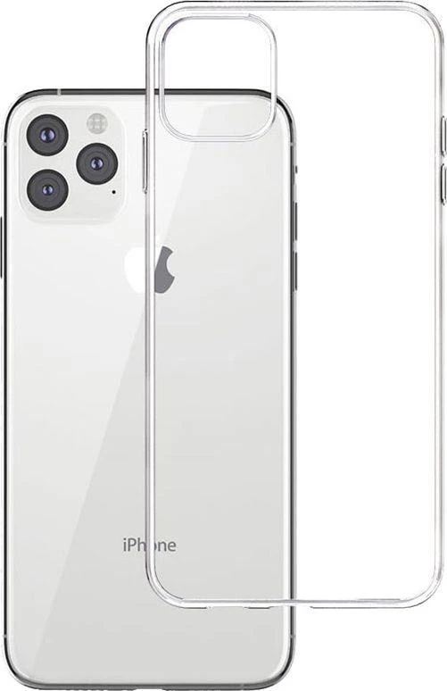 Dėklas 3MK skaidraus dėklo galinis dangtelis, Apple, iPhone XI Pro Max, TPU, skaidrus