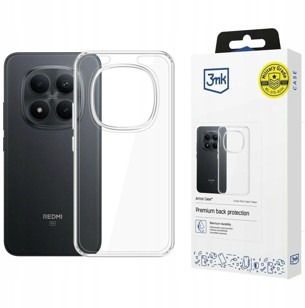 3Mk apsauga „Redmi Note 15 Pro 5G“ – 3mk šarvuotas dėklas