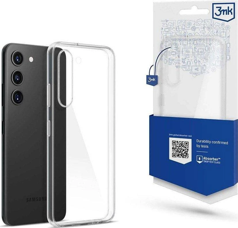 Dėklas 3mk Clear Case 1,2mm Samsung S916 S23 Plus 5G