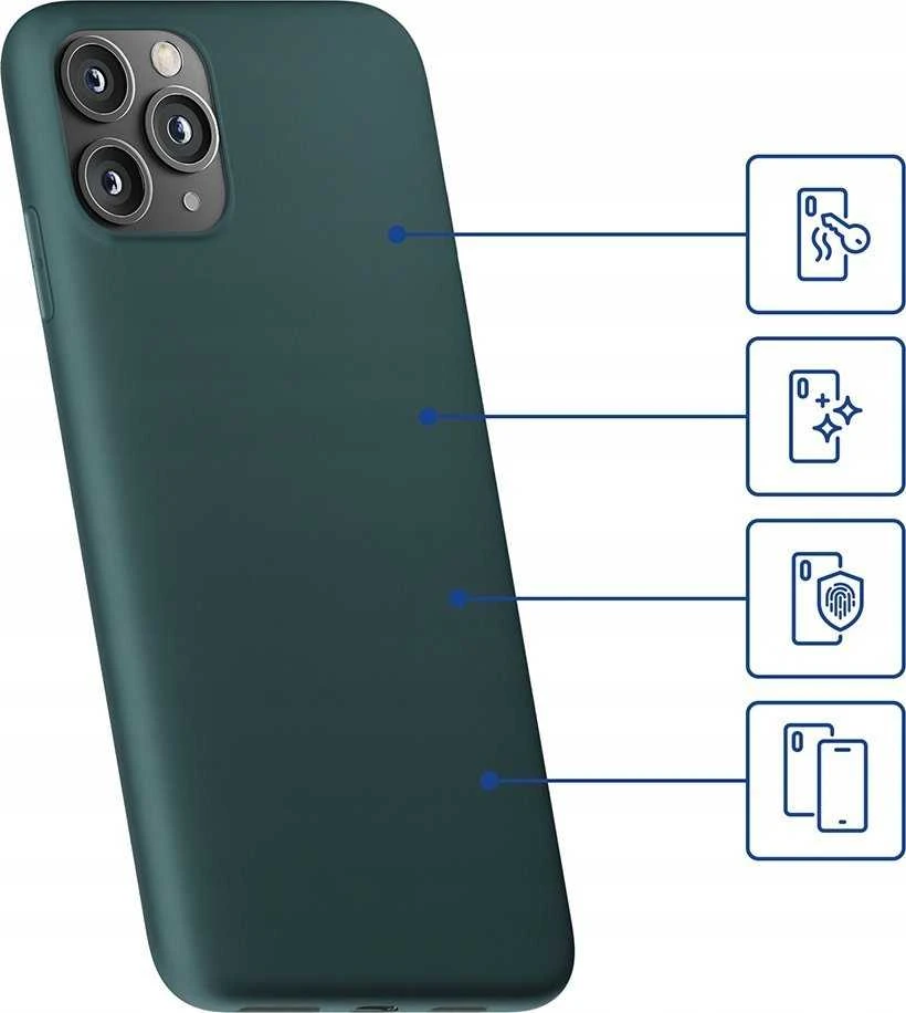 3MK Matinis DĖKLAS IPHONE 13 PRO MAX 6.7 "JŪROS / GELSĖS ŽYMĖ