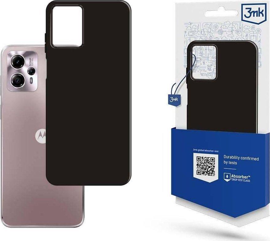 3mk matinis dėklas Motorola Moto G13 / G23 - juodas