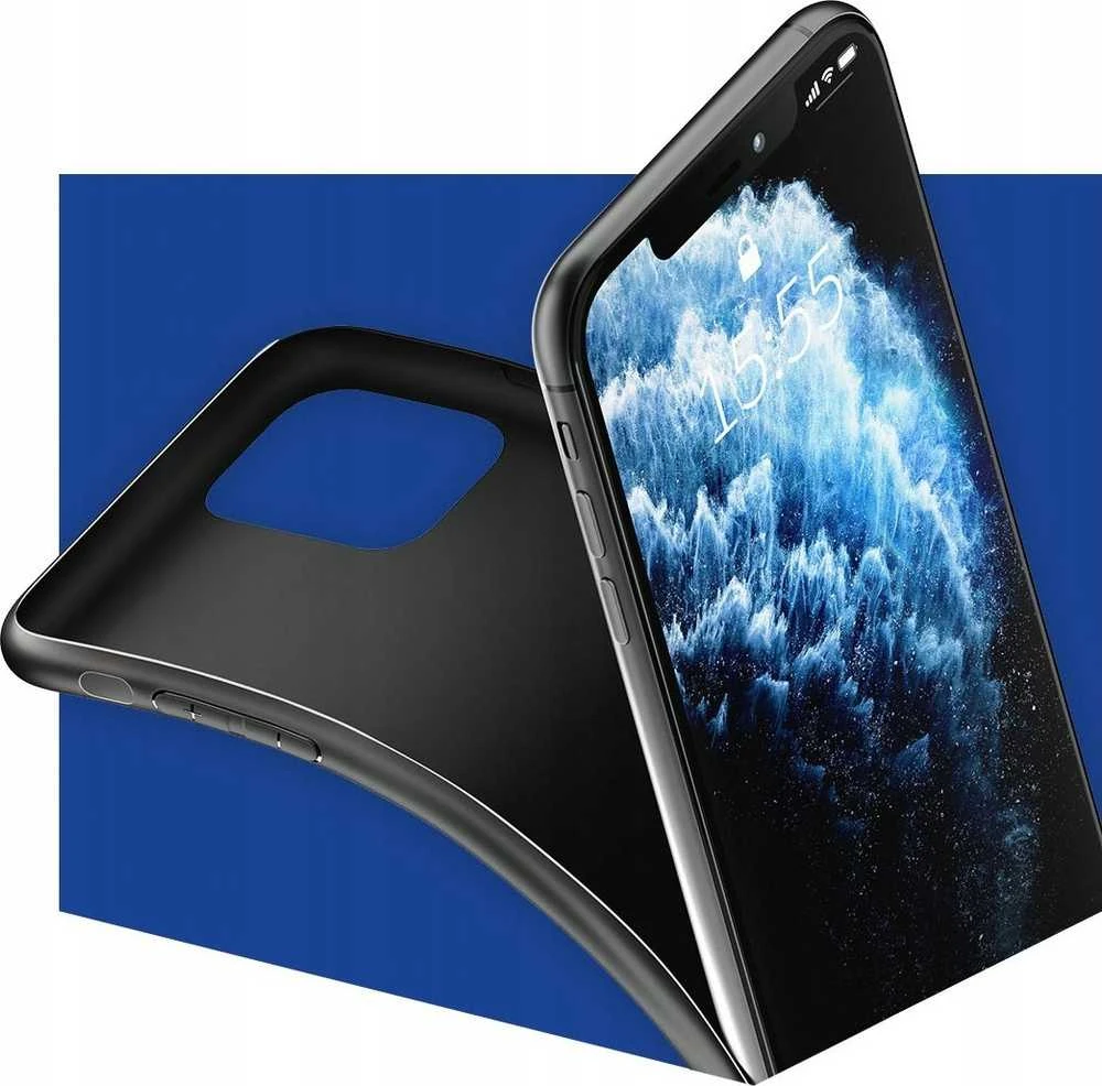 3MK Matt Dėklas Poco X6 Pro 5G juodos spalvos