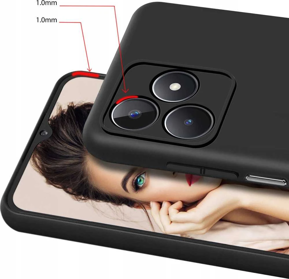 Realme C51 4G - 3mk matinis dėklas