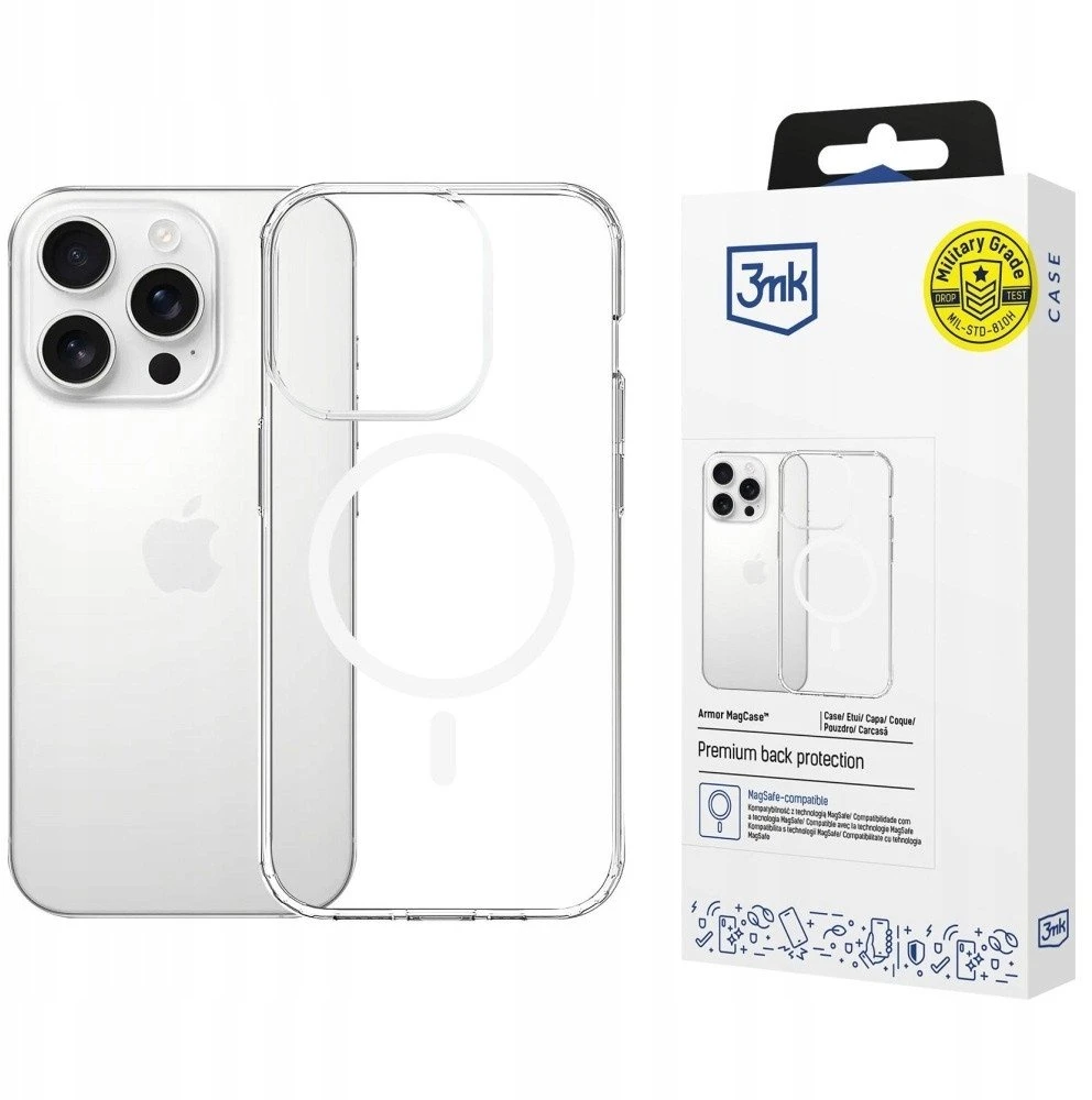Dėklas 3MK Armor MagCase skirtas Apple iPhone 15 Pro Max