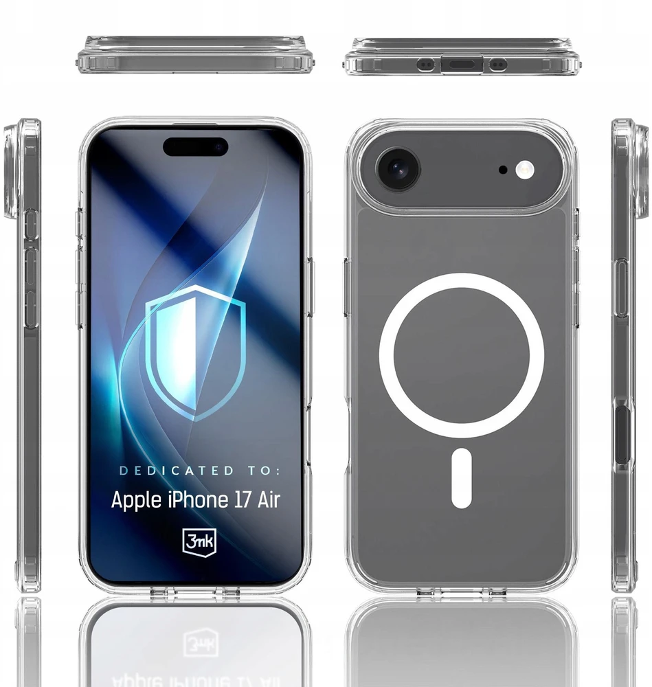 Dėklas 3Mk Protection 3mk Armor MagCase for iPhone Air - Transparent