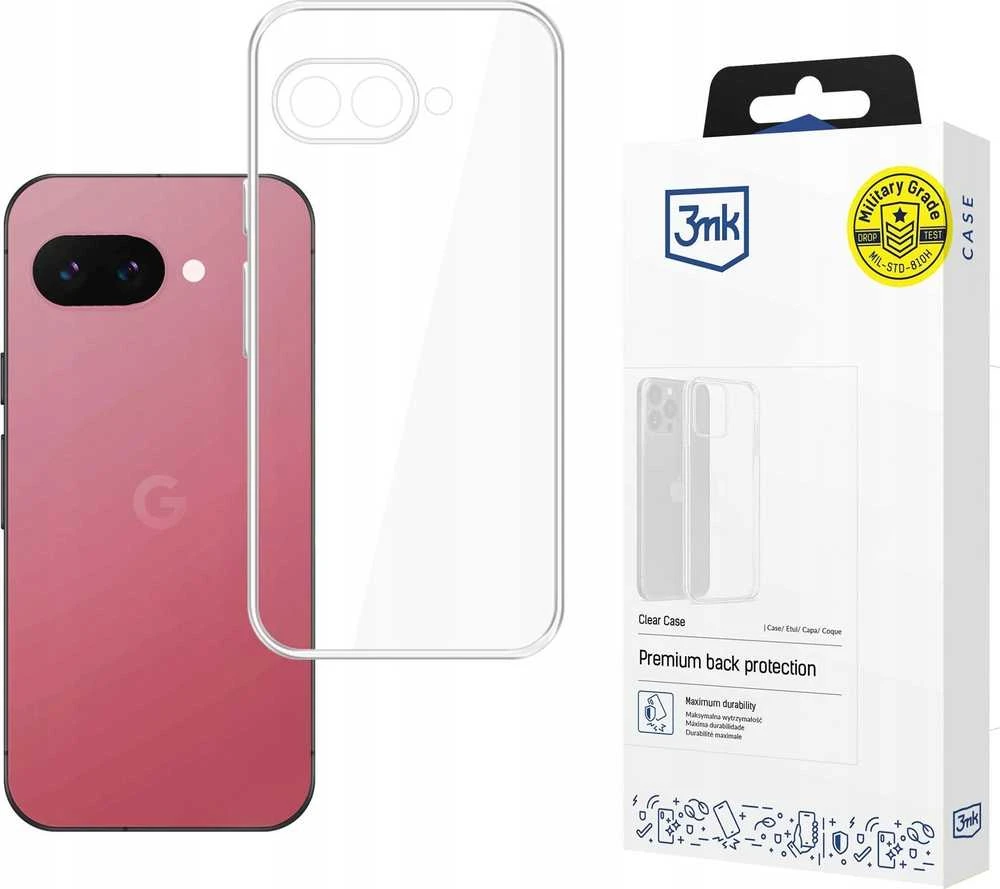 3Mk Protection 3mk skaidrus „Google Pixel 9A“ dėklas – permatomas