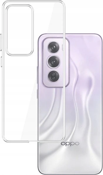 Nezatříděno 3Mk Protection 3mk skaidrus dėklas, skirtas Oppo Reno 12 Pro - skaidrus