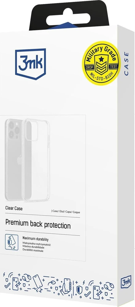 3Mk Protection POCO C75 - 3mk skaidrus dėklas