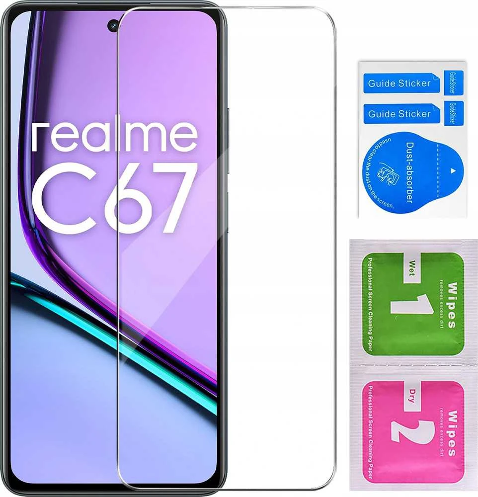 3MK skaidrus Dėklas Realme C67 5G