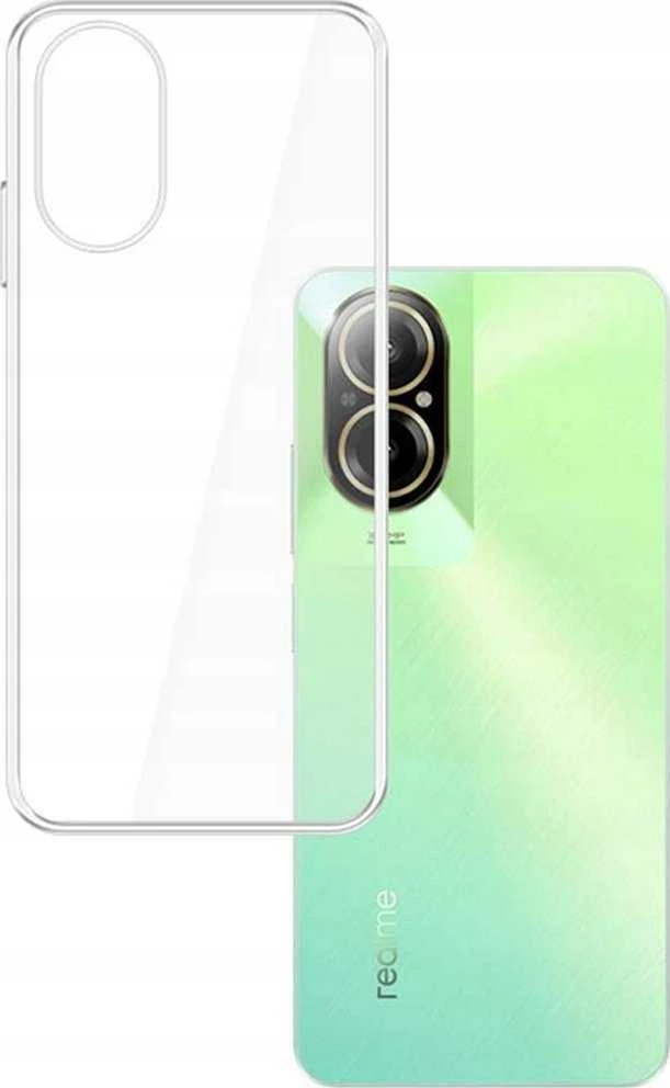 3MK skaidrus Dėklas Realme C67 5G