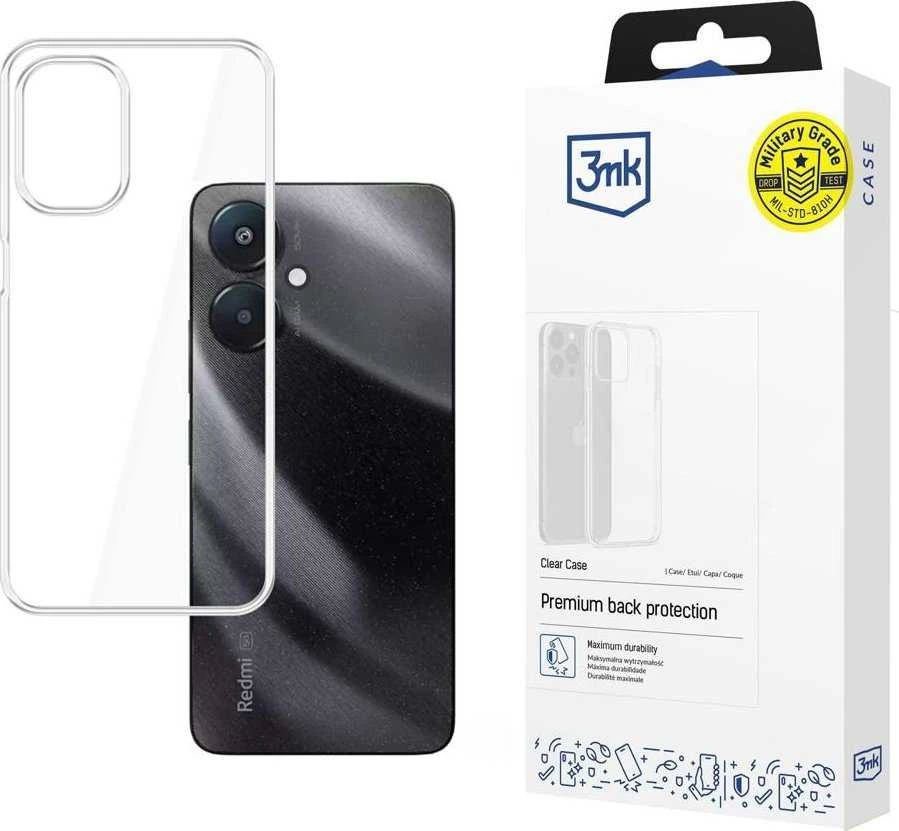 3mk Clear Xiaomi Redmi 13C 5G - dėklas telefonui skaidrus
