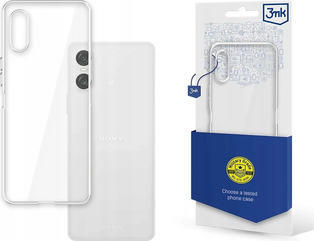 3mk Clear Case - dėklas skirtas Sony Xperia 10 VI Transparent