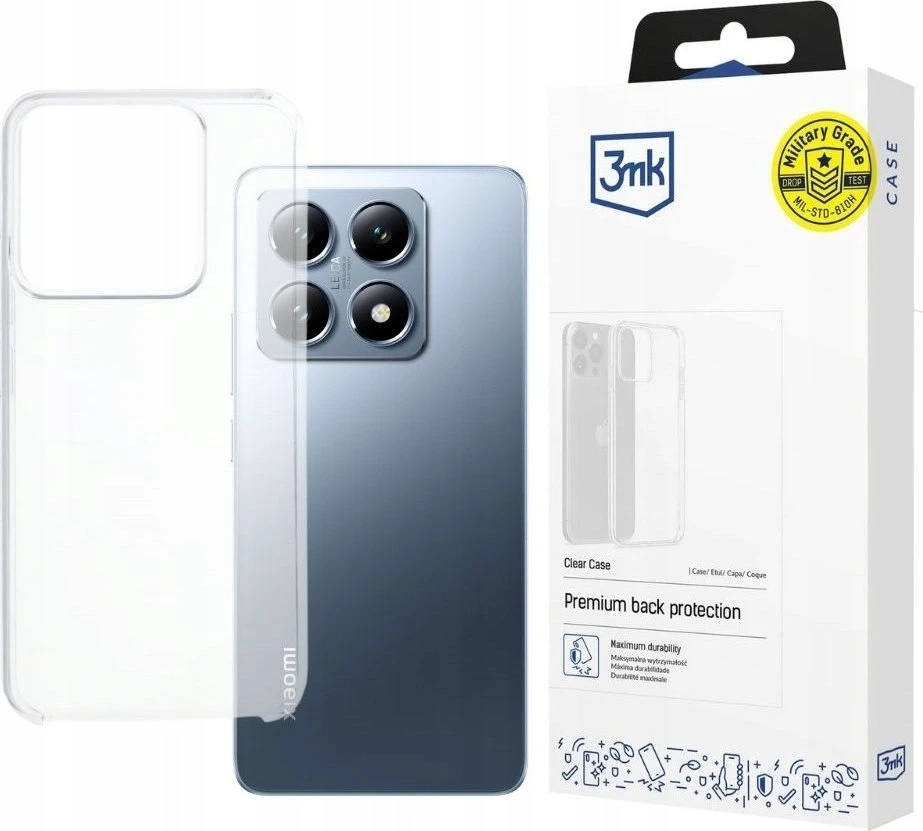 Dėklas 3mk Clear Case 1,2mm Xiaomi 14T