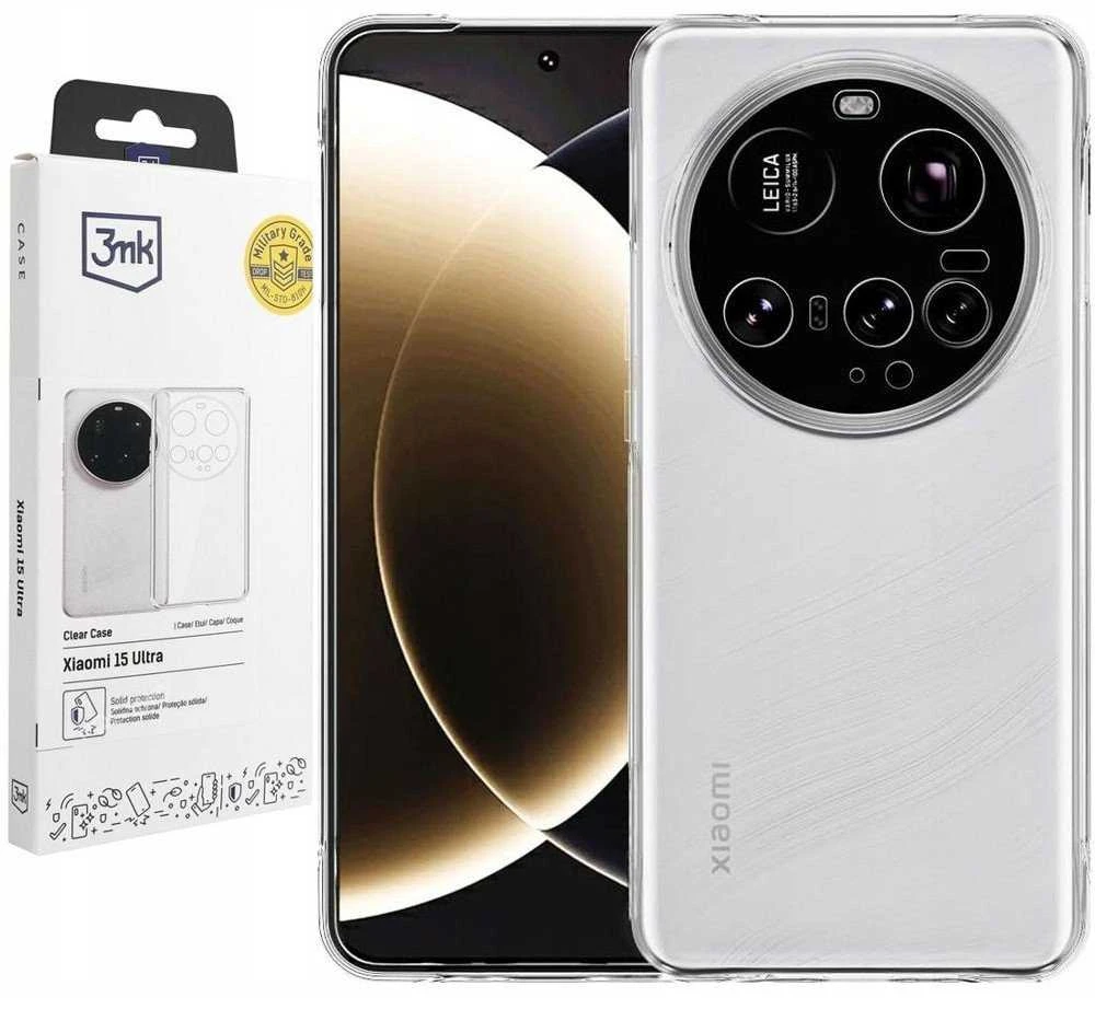 Dėklas 3mk skaidrus 1,2 mm Xiaomi 15 Ultra dėklas