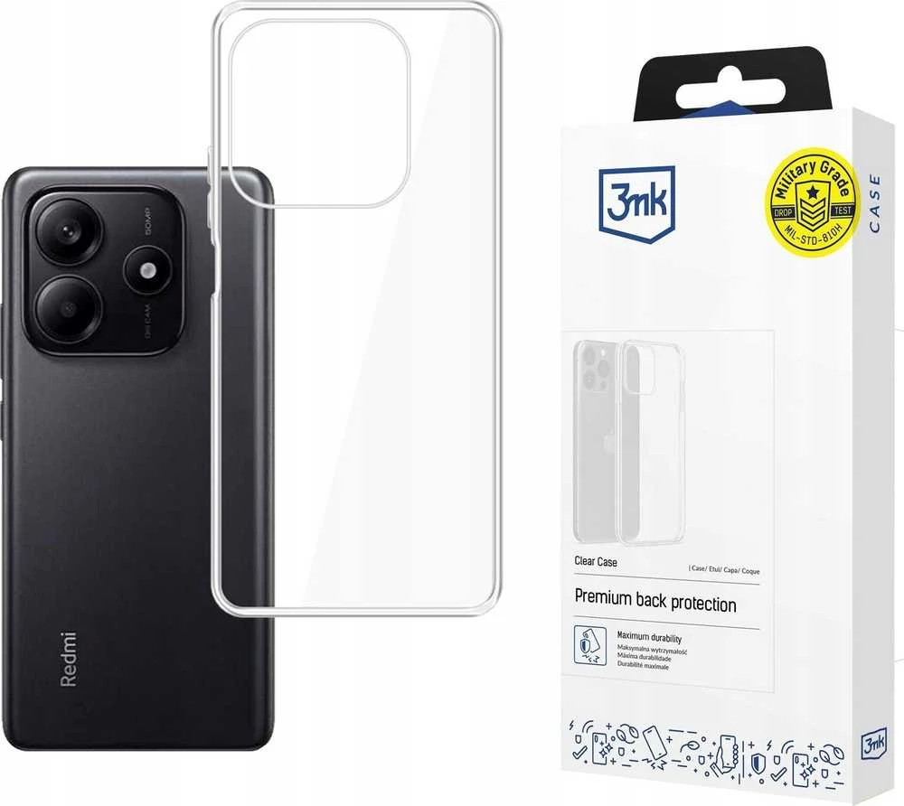 Dėklas 3mk Clear Case 1,2mm Xiaomi Redmi Note 14 5G