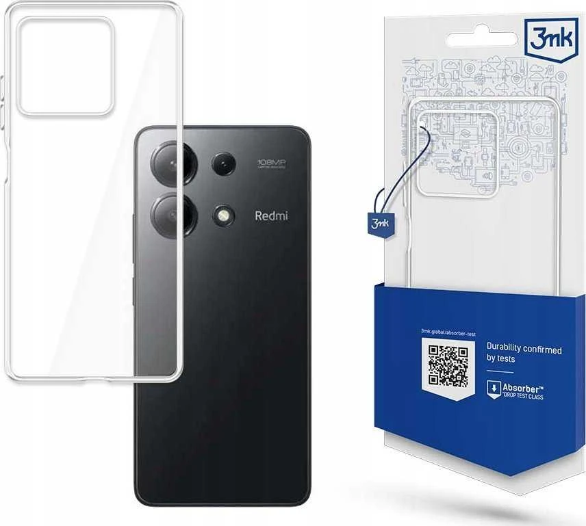 Dėklas 3mk Clear Case 1,2mm Xiaomi Redmi Note 13 Pro 4G