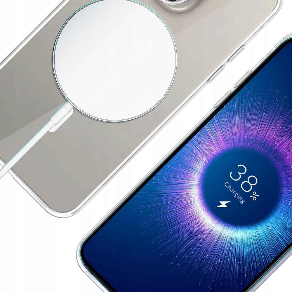 Dėklas 3MK Clear MagCase iPhone 15 Pro