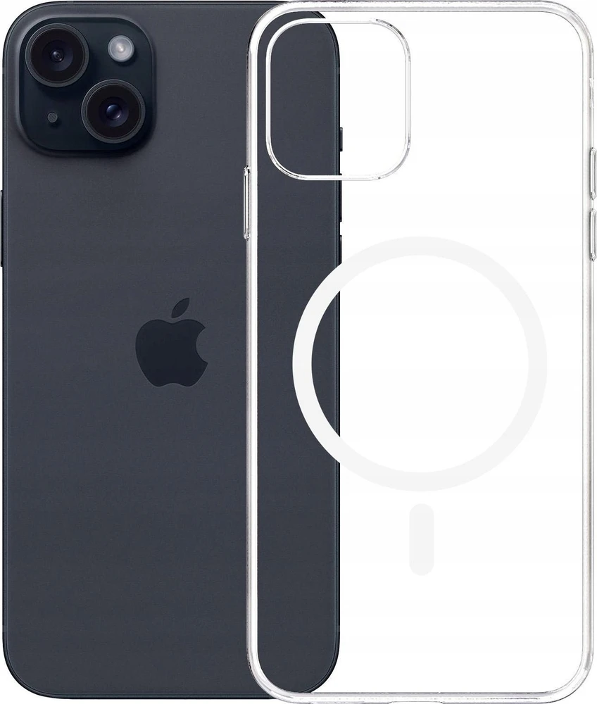 3MK skaidrus MagDėklas Apple iPhone 15