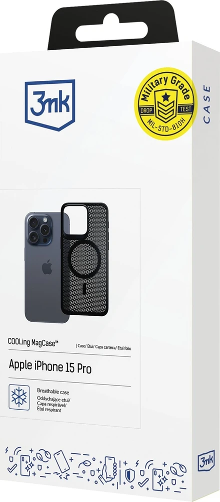 3MK COOLING MagDėklas Apple iPhone 15 Pro